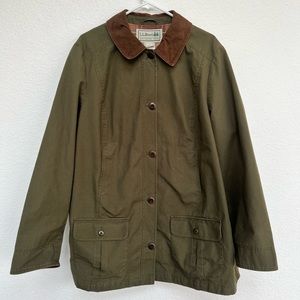 LL Bean Flannel-Lined Barn Coat